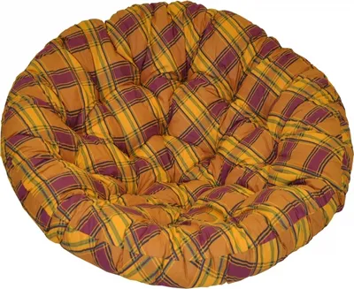 Obrázek produktu pro Polstr na křeslo papasan 110 cm okrový CZ