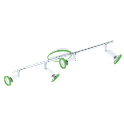 Produktbild von EGLO Modino, Strahler Oberflächenbeleuchtung, Nicht austauschbare(s) Leuchtmittel, 6 W, 3000 K, 240 lm, Chrom, Weiß