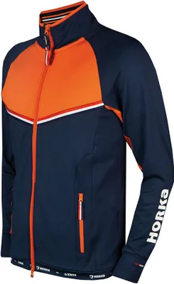 Produktbild von Horka Knhs Reißverschlusspullover Orange,Blau L Orange,Blau L