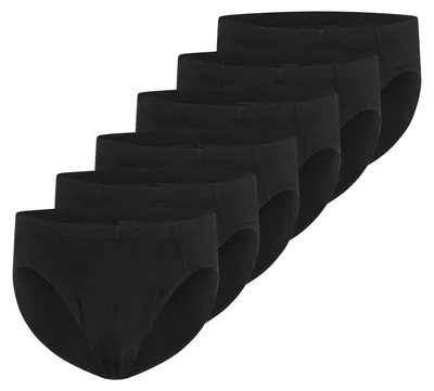 Produktbild von Uncover by Schiesser Herren Minislip 6-Pack UNCOVER Baumwolle - schwarz - Größe XL