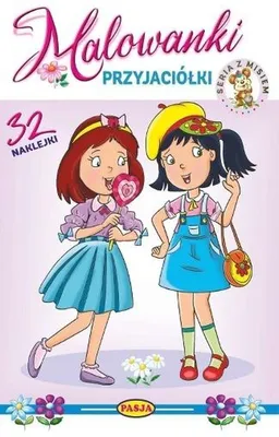 Imagen del producto de Przyjaciółki. Malowanka edukacyjna z naklejkami