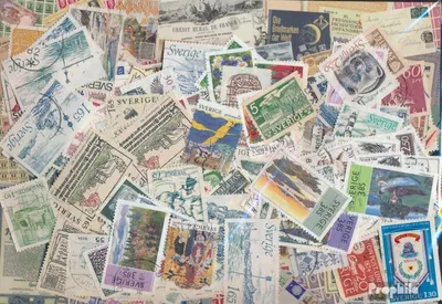 Produktbild von Briefmarken Schweden 300 verschiedene