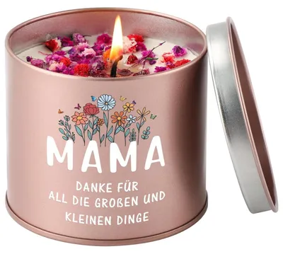 Image de Bougie parfumée à la lavande, cire de soja, 9oz, durée de combustion de 50 heures, cadeau pour maman