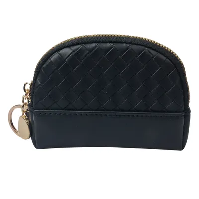 Produktbild von Clayre & Eef Brieftasche 13x9x2 cm Schwarz Kunstleder