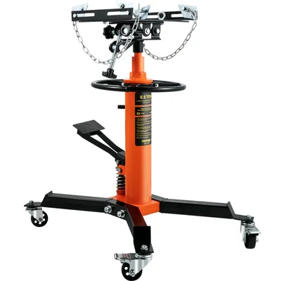 Produktbild von VEVOR Getriebeheber Motorheber 500 kg, Motorblock Getriebe Heber 85-170 cm Hubbereich, Faulenzer hydraulischer Wagenheber kfz heber Motorblock Heber Motorheber Autowerkstätten Autogetrieben, Orange