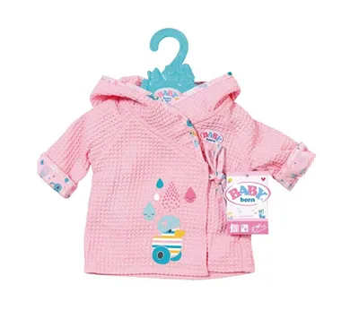 Produktbild von BABY born Bath Bathrobes 2 assorted, Puppen-Kleiderset, 3 Jahr(e), 90 g