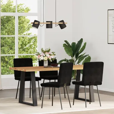 Produktbild von "2026 MODERNE"Esszimmerstühle 4er Sets, Küchenstühle - multifunktional& Moderne - Schwarz Samt - Wohnzimmerstuhl CC9149215