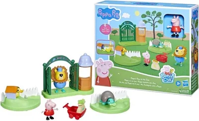Image de Hasbro Peppa Pig Peppa visite le zoo F64315X0