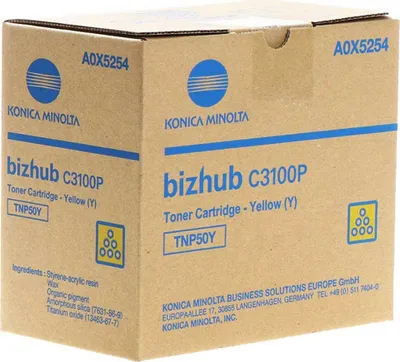Immagine prodotto di Konica Minolta TNP-50Y - Giallo - Originale - Cartuccia di toner