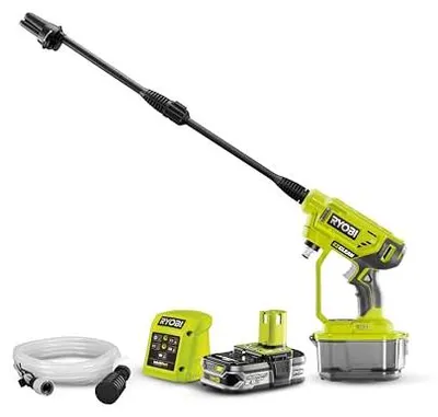 RYOBI 18V ONE+ Akku Hochdruckreiniger RY18PW22A-125, 22 Bar, 2,5Ah Akku, kompakt – Produktbild 1