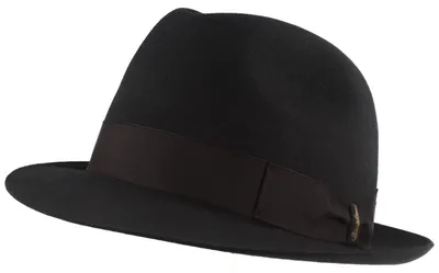 Borsalino Trilby Marengo aus Haarfilz in blau