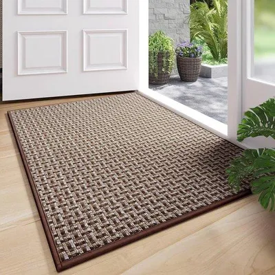 Obrázok produktu pre Unyqoos® Tenká protiskluzová rohož do interiéru, zachytávajúca nečistoty a umývateľná, 60 x 90 cm