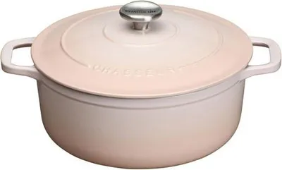 Immagine prodotto di Casseruola rotonda in ghisa 24 cm champagne Chasseur PUC472401A