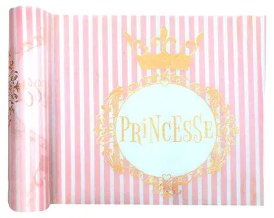 Produktbild von Tischläufer Prinzessin Roségold 3 m x 29 cm -