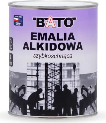 Zdjęcie produktu dla Emalia alkidowa BATO RAL 3020 szybkoschnąca 0,8L