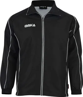 Produktbild von Präsentationsjacke Sportjacke Joggingjacke, Größe:M, Farbe:Schwarz