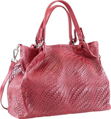 Produktbild von Flechttasche Roomi aus italienischem Leder von collezione alessandro
