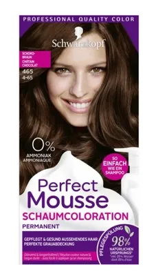 Zdjęcie produktu dla Schwarzkopf Perfect Mousse 465, Brązowy, Kobiety