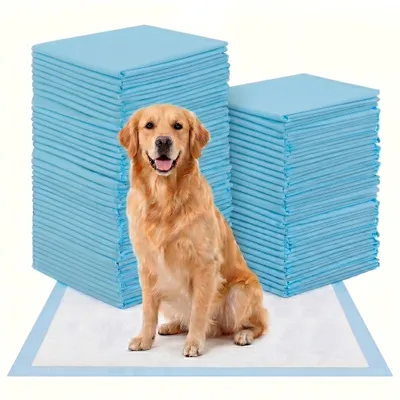 Image de 60 tapis d'apprentissage pour chiens, dimensions 90 x 60 cm
