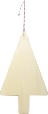 Produktbild von Holzanhänger Tannenbaum, 6er Set