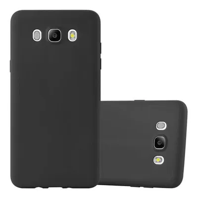 Obrázok produktu pre Cadorabo puzdro pre Samsung Galaxy J7 2016 ochranné puzdro v čiernej farbe puzdro na mobilný telefón TPU silikónový kryt