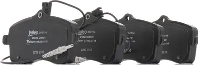 Produktbild von VALEO Bremsbeläge Satz Vorne passend für PEUGEOT 407 SW (6E) 302718
