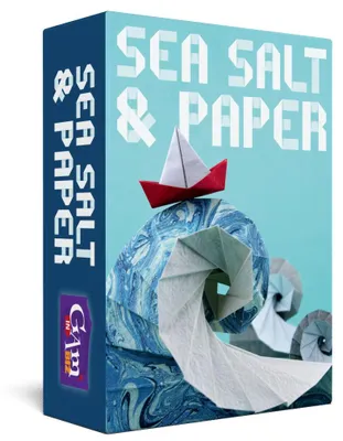 Produktbild von Gam'inBIZ Kartenspiel Sea Salt & Paper - Familienspiel mit Origami Thema
