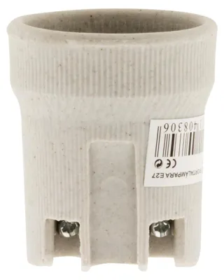 Image de Douille E27 Porcelaine Hbf Haute Résistance Thermique Et Durabilité - Hbf