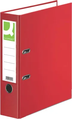 Produktbild von Q-Connect® KF18727 Ordner PP - A4, 80 mm, rot