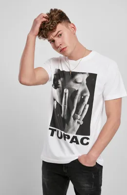 Produktbild von Mister Tee T-Shirt Tupac Profile Tee White-XS