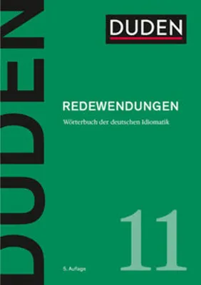 Produktbild von Duden 11 - Redewendungen
