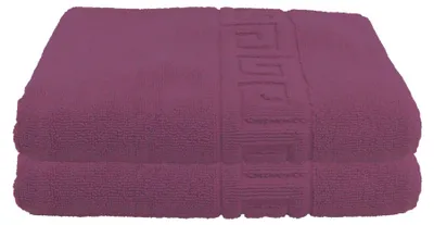 Produktbild von 2 er Set Julie Julsen® Premium Handtücher Spirale 900gm2 Julie Julsen Handtuch Farbe:Lila,Julie Julsen 900gm2 Grösse:50 x 80 cm