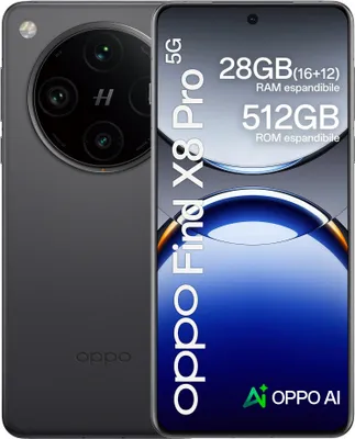 Zdjęcie produktu dla Oppo OPPO Find X8 Pro 17,2 cm (6,78") Dual SIM Android 15 5G USB Type-C 16 GB 512 GB 5910 mAh Czarny