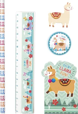 Zdjęcie produktu dla BRUNNEN 102910504 Zestaw do pisania "Lama"
