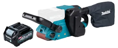 Immagine prodotto di Makita BS 001 GD1 Levigatrice a nastro a batteria 40 V max. 76 x 533 mm brushless + 1x batteria ricaricabile 2,5 Ah - senza caricabatteria