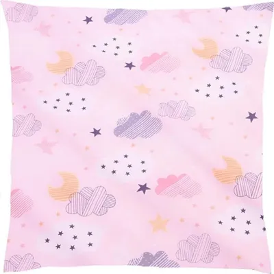 Produktbild von Unyqoos Kinderkissenbezug aus Baumwolle mit Reißverschluss, 40x40 cm, weich und pflegeleicht