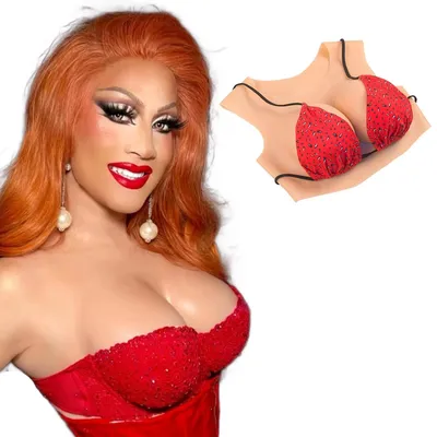 Produktbild von Solidchoice – Realistische Silikon-Brustimplantate, Körbchengröße B-H, für Crossdresser und Cosplay