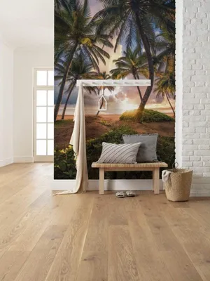 Zdjęcie produktu dla Tapeta flizelinowa Komar "Vertical Paradise" - rozmiar: 200 x 280 cm (szerokość x wysokość) - 4 panele