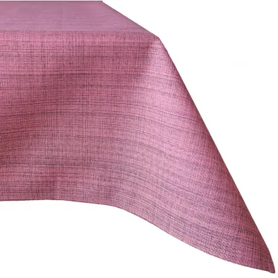 Produktbild von Outdoor Garten-Tischdecke pink rechteckig 130x160 cm abwaschbar