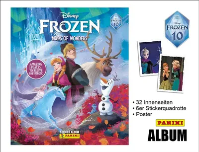 Obrázek produktu pro Disney Eiskönigin / Frozen „Reise voller Wunder“ -  Stickeralbum