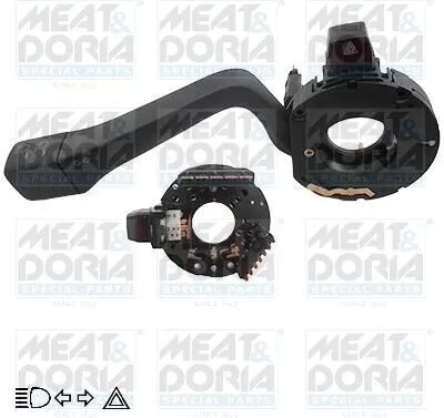 Produktbild von MEAT & DORIA 23077 Lenkstockschalter Kombischalter für VW GOLF III (1H1) GOLF II (19E, 1G1) PASSAT Variant (3A5, 35I) Polo Coupe (86C, 80)