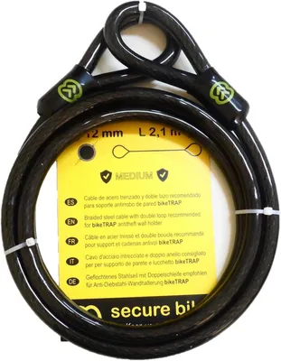 Productafbeelding van Staalkabel met dubbele lus - 2,1 m x 12 mm