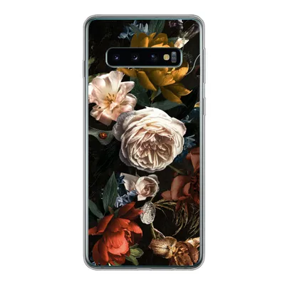 Produktbild von MuchoWow® Handyhülle Schutzhülle Hülle für Samsung Galaxy S10 Blumen - Natur - Muster Silikon Softcase Handy Hülle - Handytasche