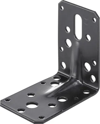 Produktbild von HETTICH schwarze Halterung, B.90 mm x T.60 cm