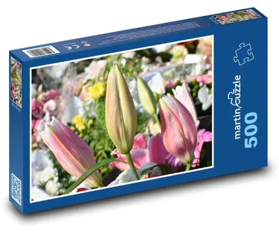 Zdjęcie produktu dla martinpuzzle - Puzzle 500 - Kytice - kwiaty, ogród