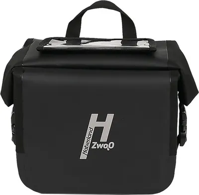 Produktbild von Haberland Unisex – Erwachsene Lenkertasche, Sw, 25x21x15 cm