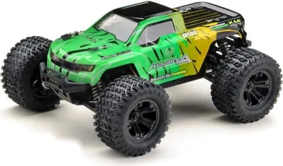 Zdjęcie produktu dla Monster Truck 1:16 Mini AMT żółty/zielony RTR Absima 16008