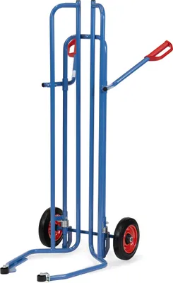 Produktbild von Fetra Reifenkarre mit Anlaufrollen Vollgummi-Räder 250 x 60 mm, 2032A