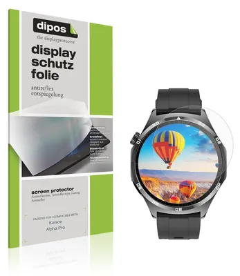 Produktbild von 6x Schutzfolie für Kuisoe Alpha Pro matt Displayschutzfolie Folie Display Schutz dipos