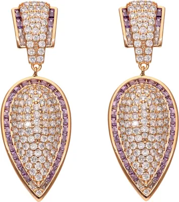 Image de Boucles d'oreilles Joella pour femmes - or, taille unique